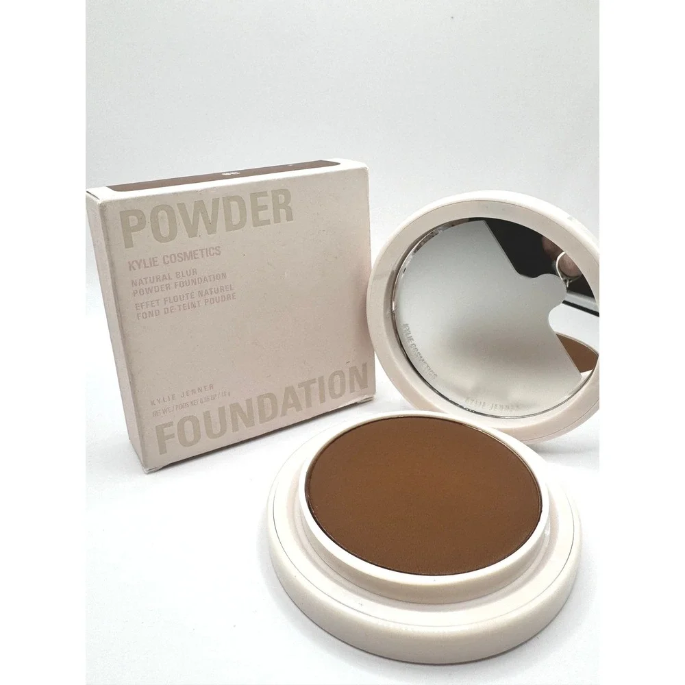 Kylie Cosmetics Natural Blur Powder Foundation 9C Deep Cool NEW